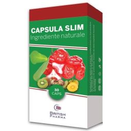 Capsula slim slabit 30cps - BRITISH PHARMA