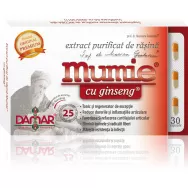 Mumie extract purificat rasina ginseng 30cps - DAMAR