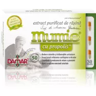 Mumie extract purificat rasina propolis 30cps - DAMAR