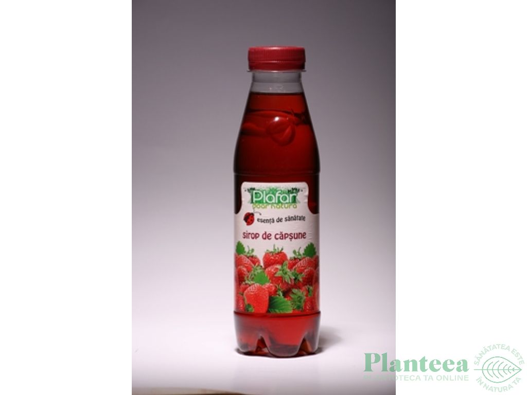 Sirop capsuni 500ml - PLAFAR