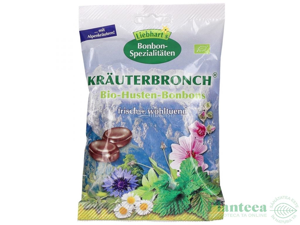 Dropsuri tuse plante eco 100g - LIEBHART`S