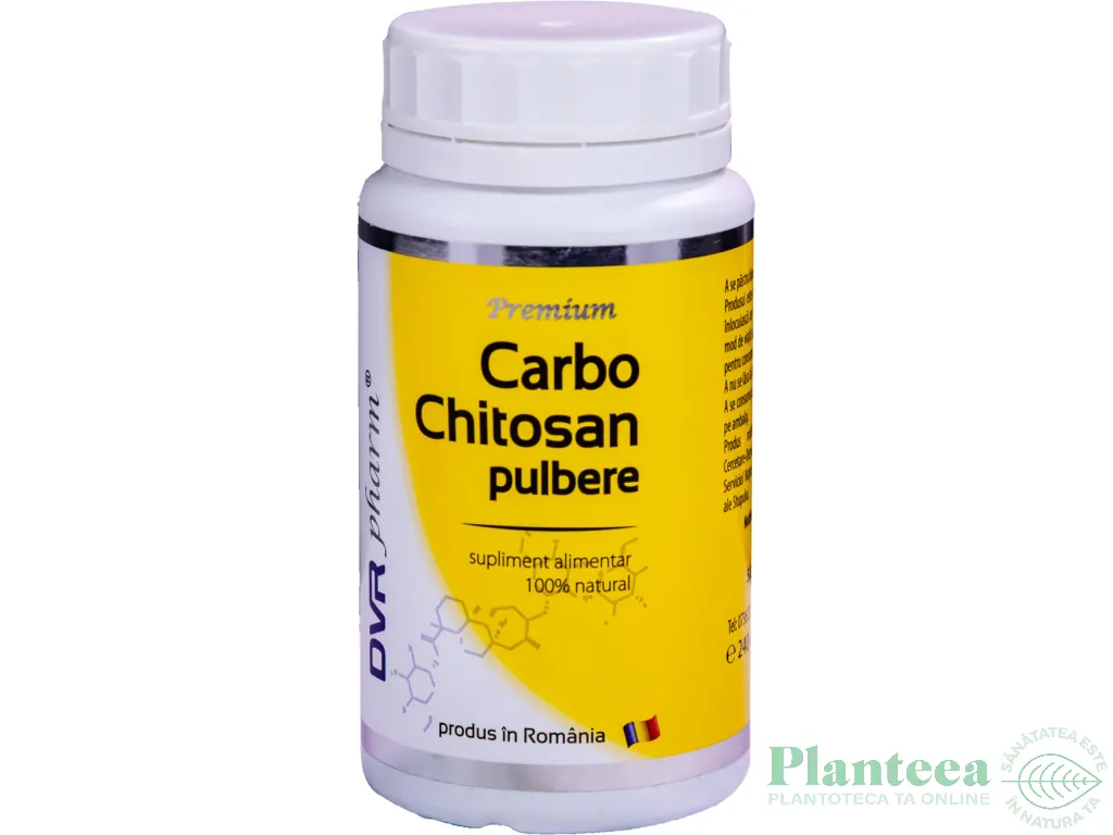 Carbo chitosan pulbere 240g - DVR PHARM