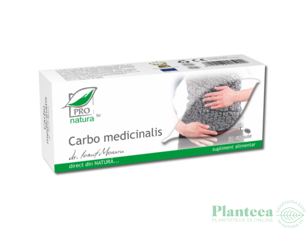 Carbo medicinalis 30cps - MEDICA