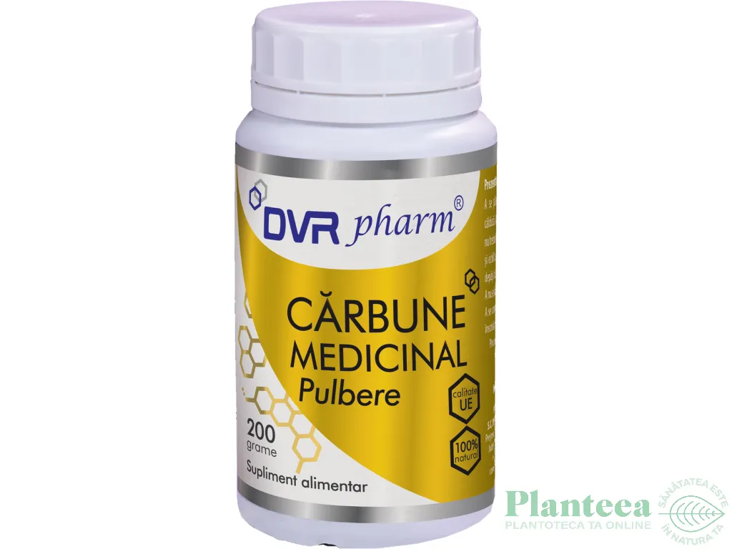 Carbune medicinal pulbere 200g - DVR PHARM