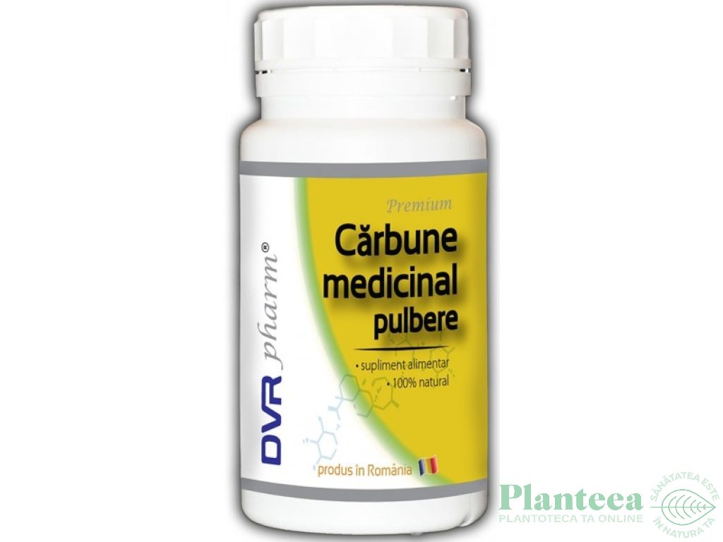 Carbune medicinal pulbere 200g - DVR PHARM