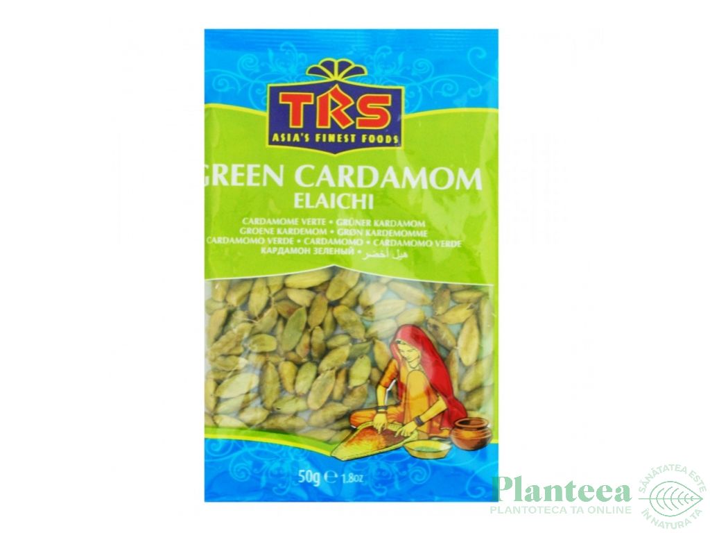 Condiment cardamom verde intreg 50g - TRS