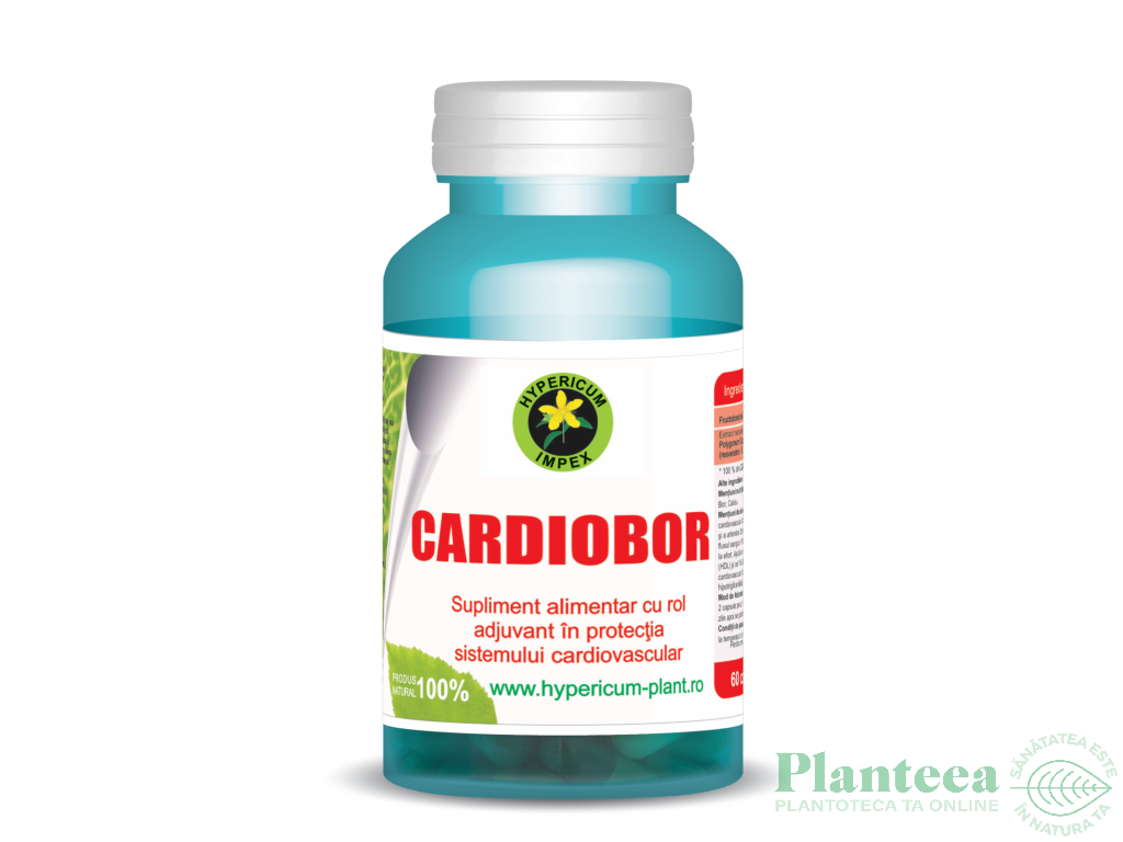 Cardiobor 60cps - HYPERICUM PLANT