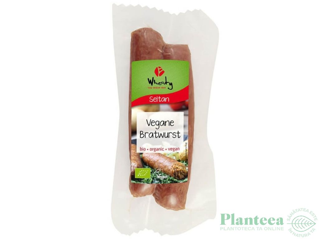 Carnati vegani seitan clasici 2b 130g - WHEATY