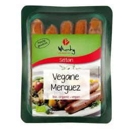 Carnati vegani seitan Merguez 200g - WHEATY