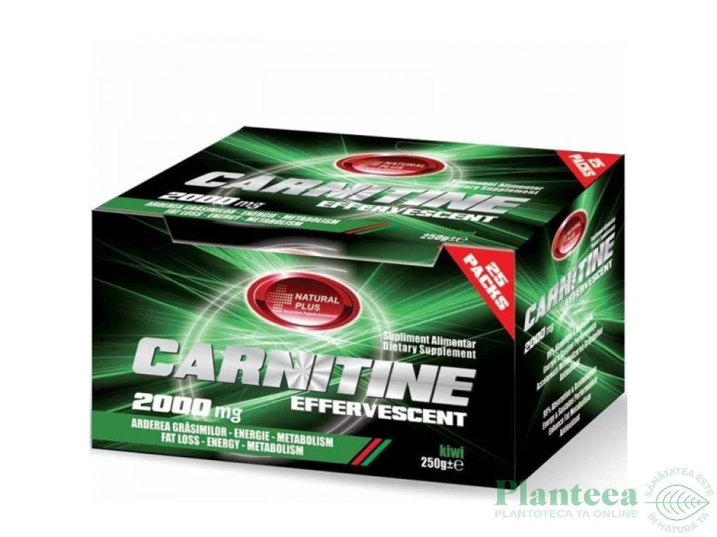 Carnitina 2000mg 1pl - NATURAL PLUS