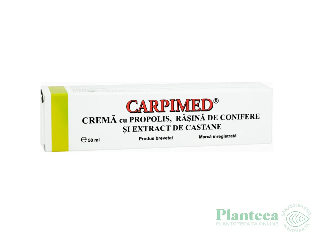 Crema apilarnil propolis rasina conifere castan 50ml - CARPIMED