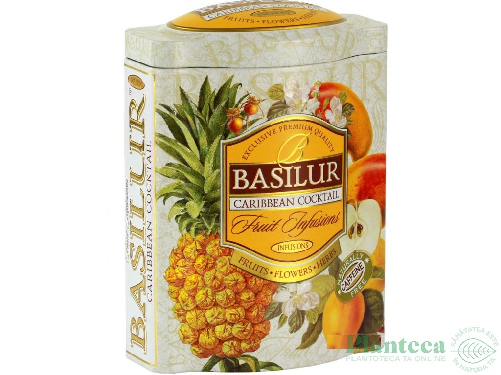 Ceai Fruit Infusions caribbean cocktail cutie 100g - BASILUR