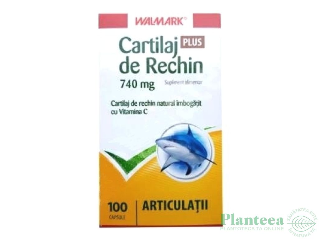 Cartilaj rechin plus 740mg 100cps - WALMARK