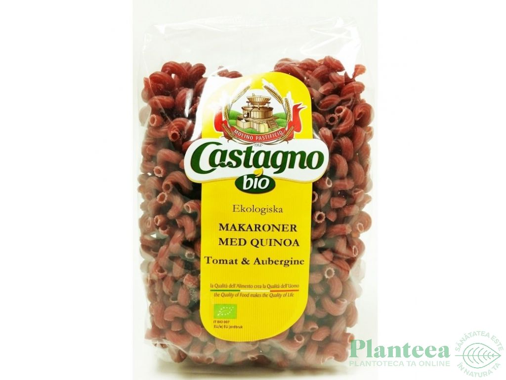 Paste melci grau quinoa rosii vinete 500g - CASTAGNO