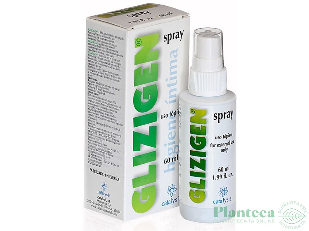 Spray intim Glizigen 60ml - CATALYSIS