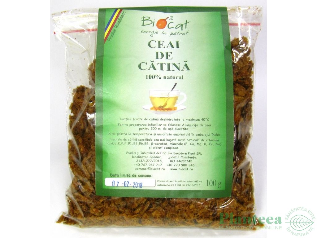 Ceai catina 100% eco 100g - BIOCAT