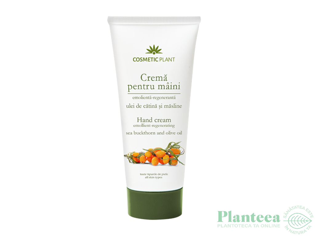 Crema maini ulei catina masline 100ml - COSMETIC PLANT