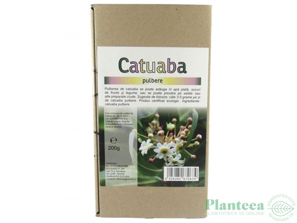 Pulbere catuaba 200g - DECO ITALIA