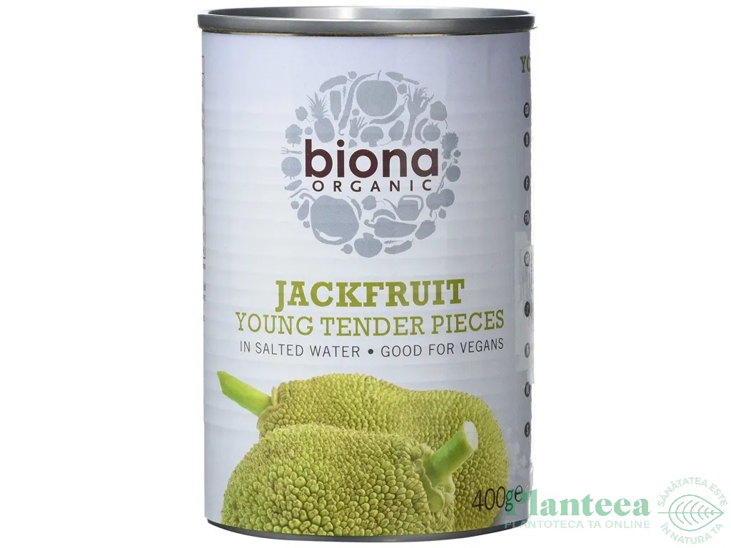 Jackfruit bucati apa sarata 400g - BIONA