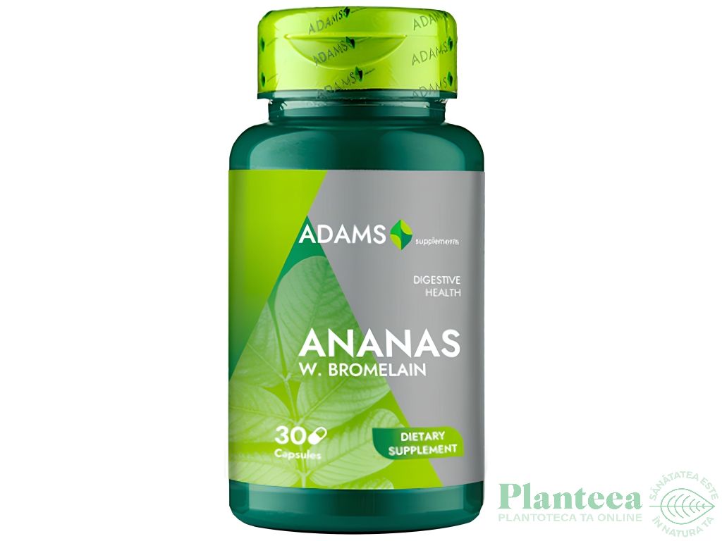 Ananas & Bromelaina 30cps - ADAMS SUPPLEMENTS