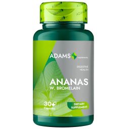 Ananas & Bromelaina 30cps - ADAMS SUPPLEMENTS