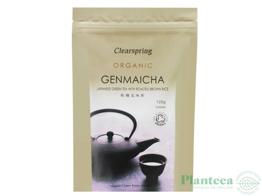 Ceai verde genmaicha eco 125g - CLEARSPRING