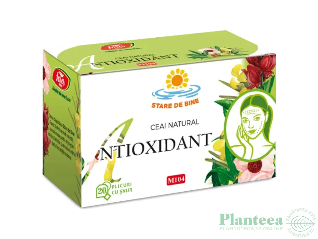 Ceai natural Antioxidant 20dz - FARES