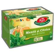 Ceai menta citrice snur 20dz - FARES