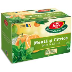 Ceai menta citrice snur 20dz - FARES