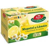 Ceai musetel lamaie refill snur 20dz - FARES