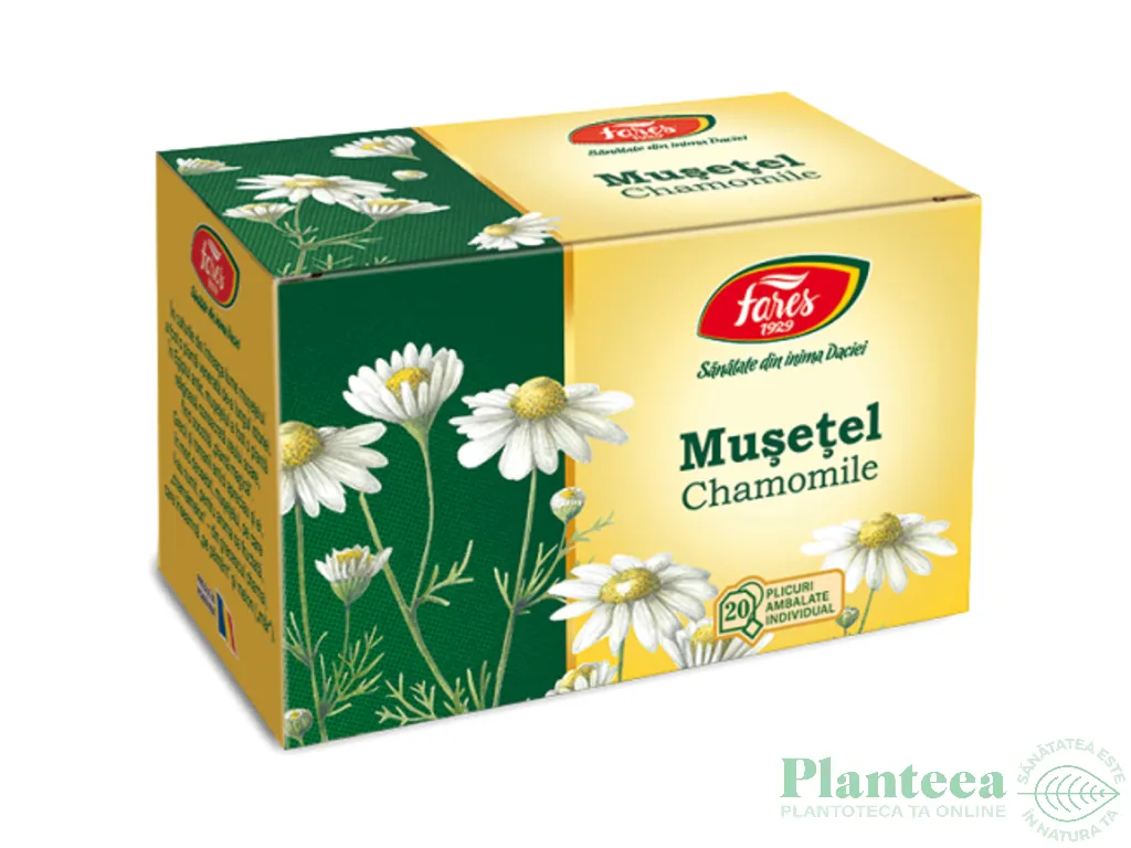 Ceai musetel refill 20dz - FARES