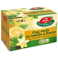 Ceai verde lamaie vanilie refill snur 20dz - FARES