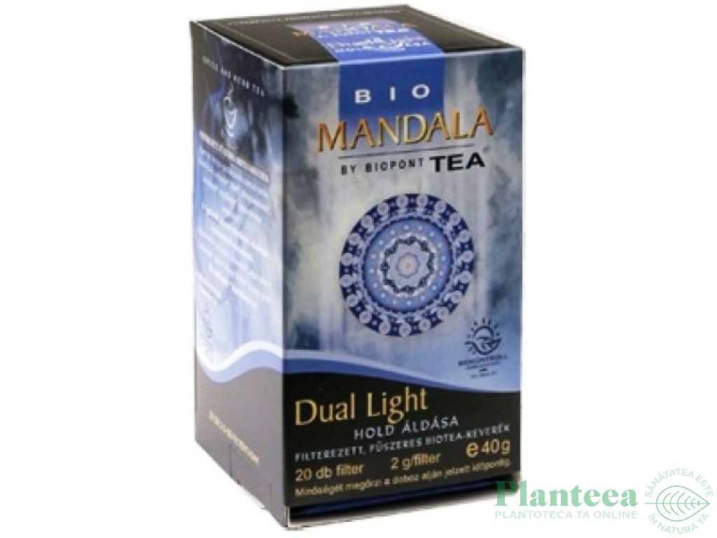 Ceai fructe mirodenii Dual Light eco 20dz - MANDALA