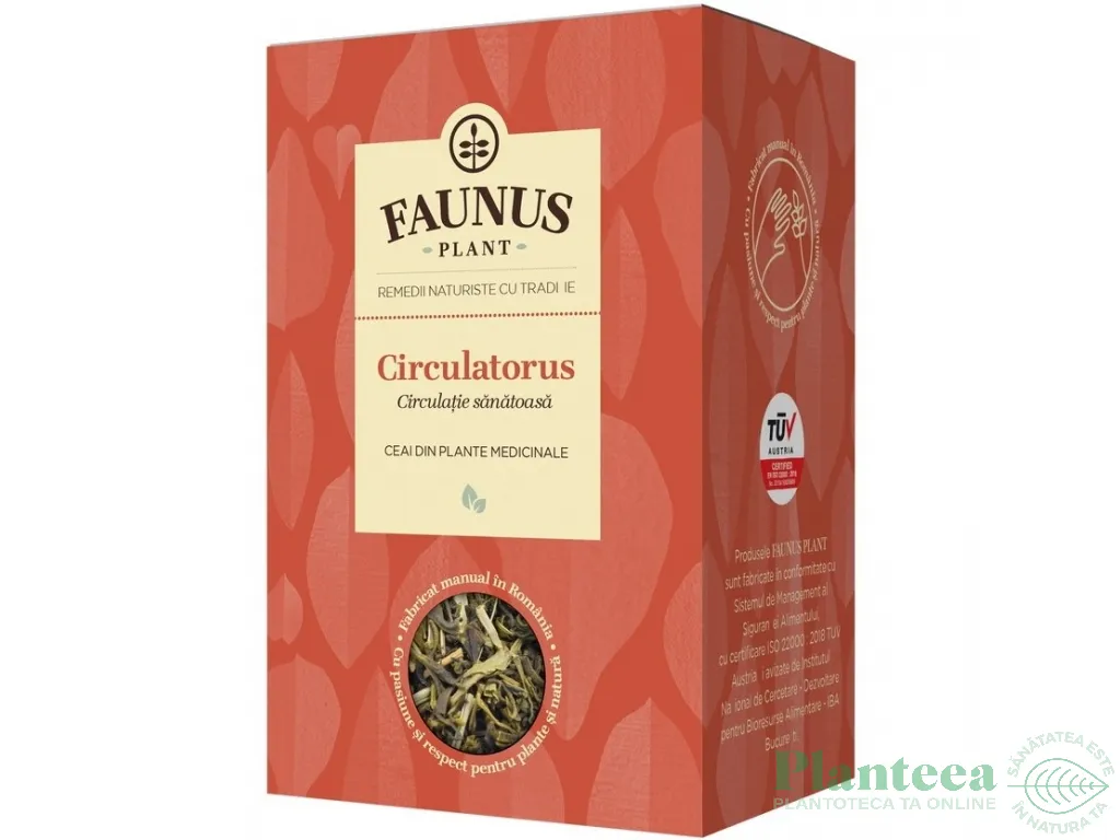 Ceai Circulatorus 90g - FAUNUS