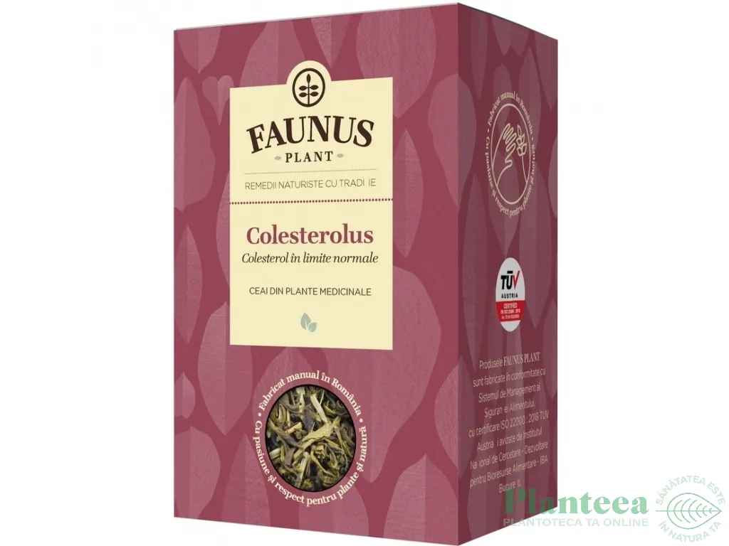 Ceai Colesterolus 90g - FAUNUS