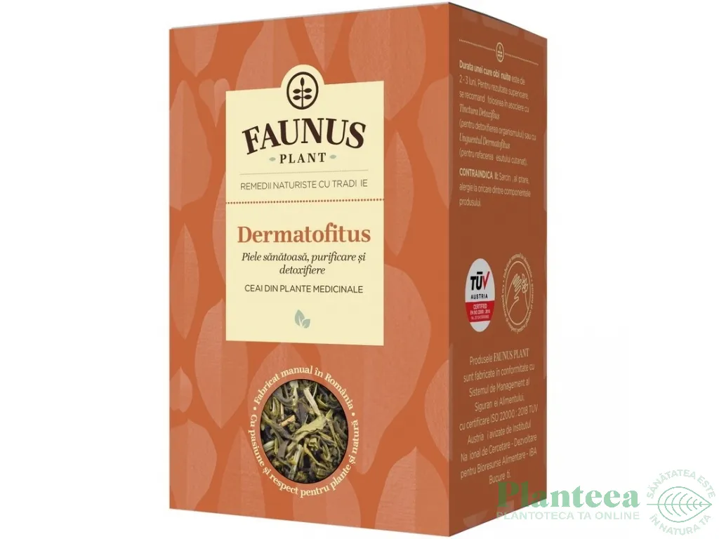 Ceai Dermatofitus 90g - FAUNUS