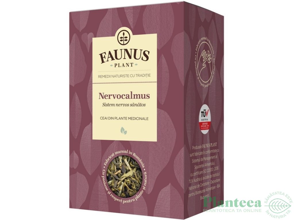 Ceai Nervocalmus 90g - FAUNUS PLANT