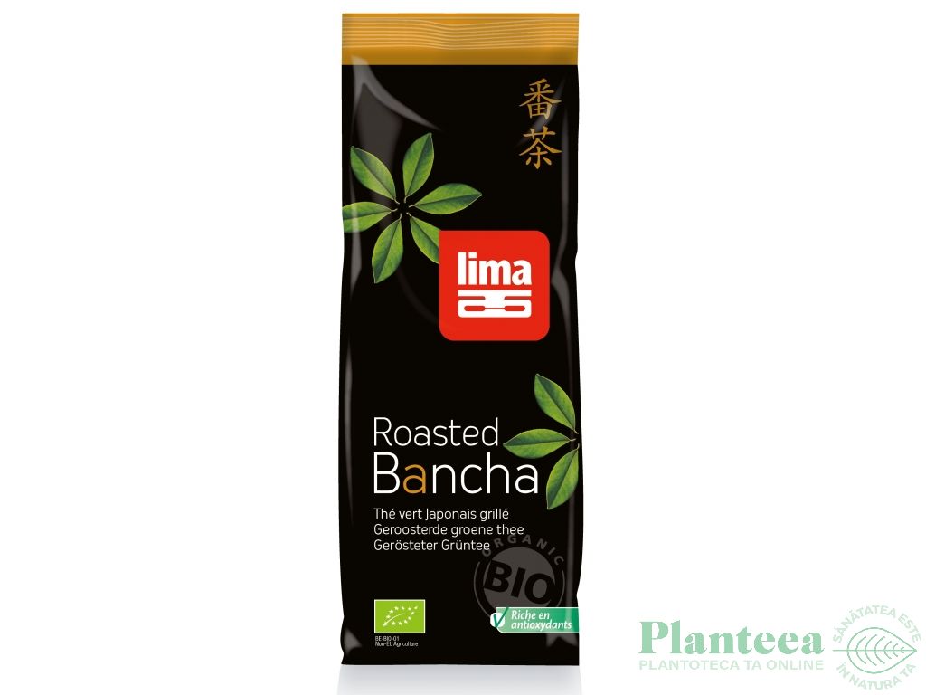 Ceai verde bancha japonez prajit eco 75g - LIMA