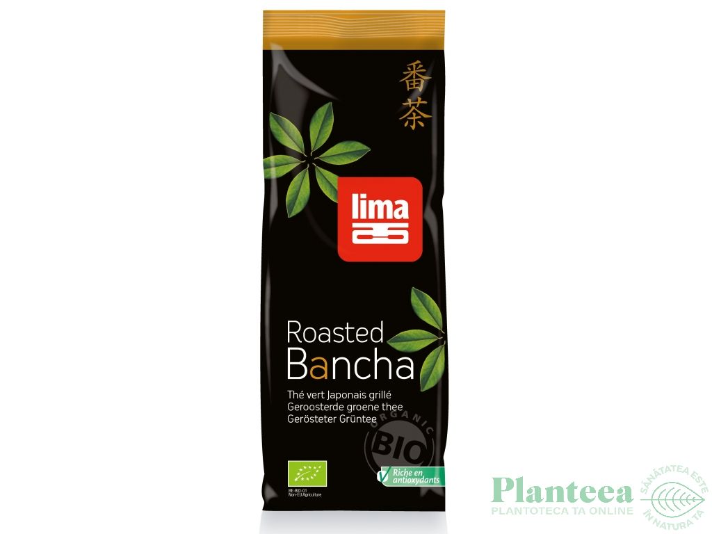 Ceai verde bancha japonez prajit eco 75g - LIMA