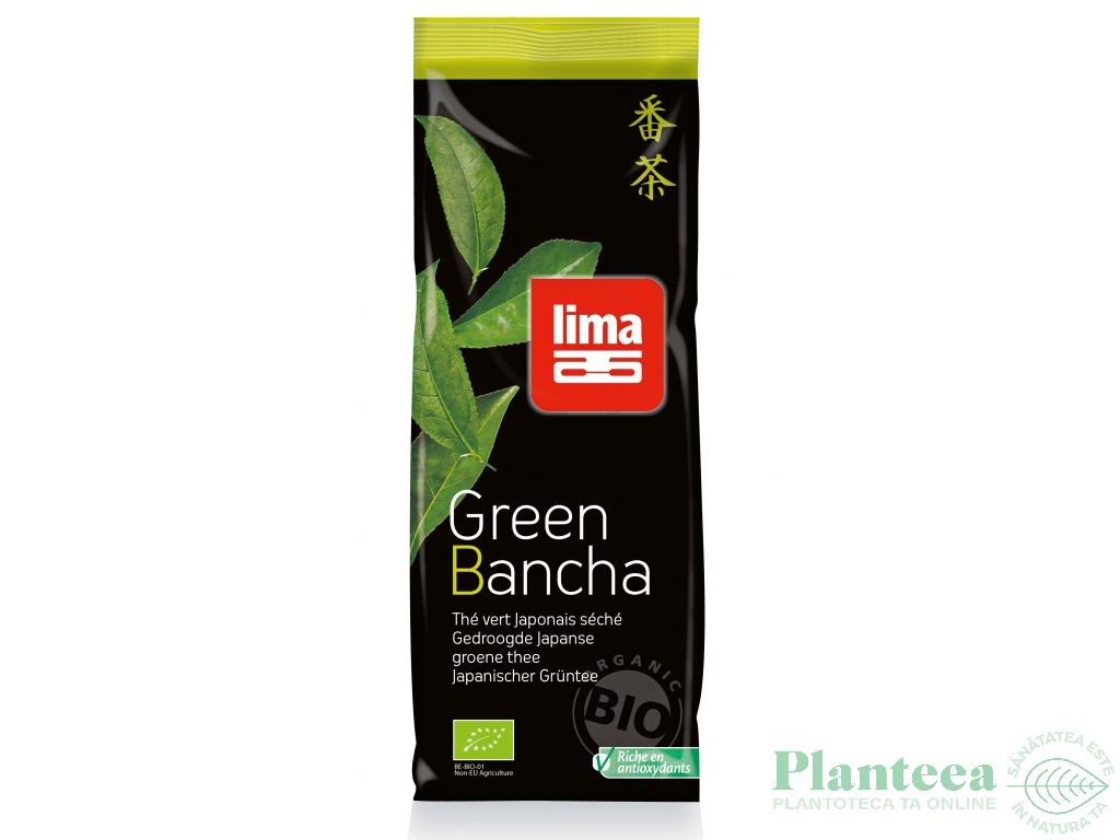 Ceai verde bancha japonez eco 100g - LIMA