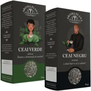 Set Camellia sinensis [Negru+Verde] 2x50g - BONCHIS