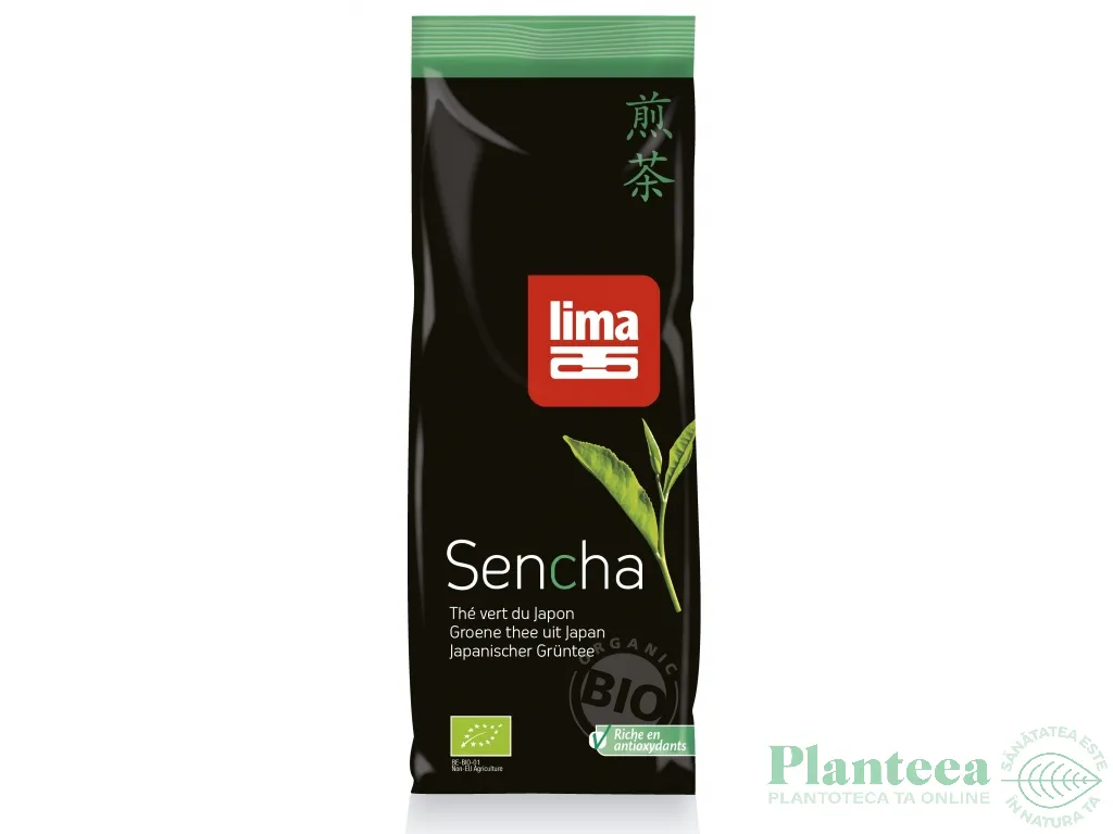 Ceai verde sencha japonez eco 75g - LIMA