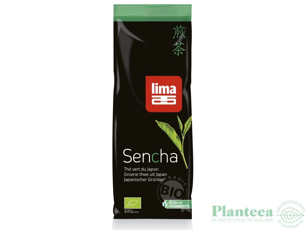 Ceai verde sencha japonez eco 75g - LIMA