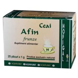 Ceai afin frunze 25dz - HOFIGAL