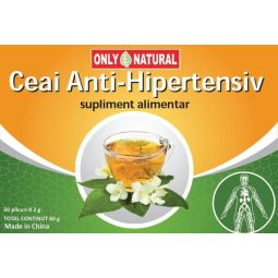 Ceai antihipertensiv 20dz - ONLY NATURAL