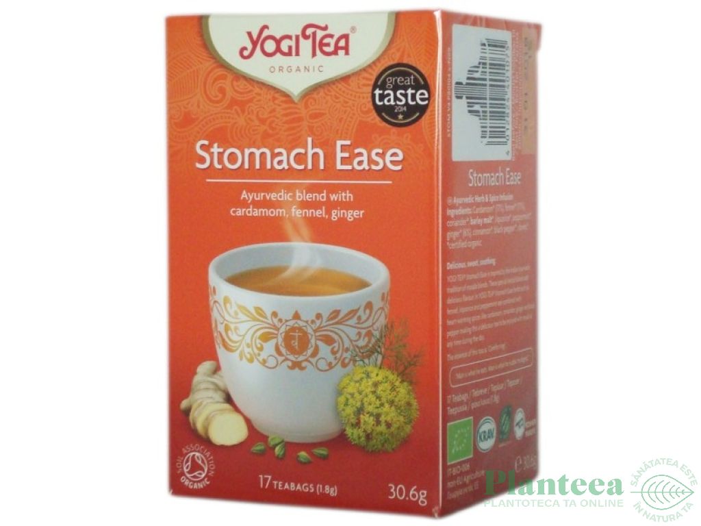 Ceai digestiv eco 17dz - YOGI TEA