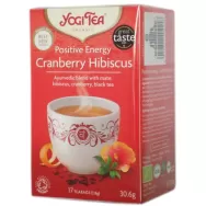Ceai Positive Energy merisoare hibiscus 17dz - YOGI TEA