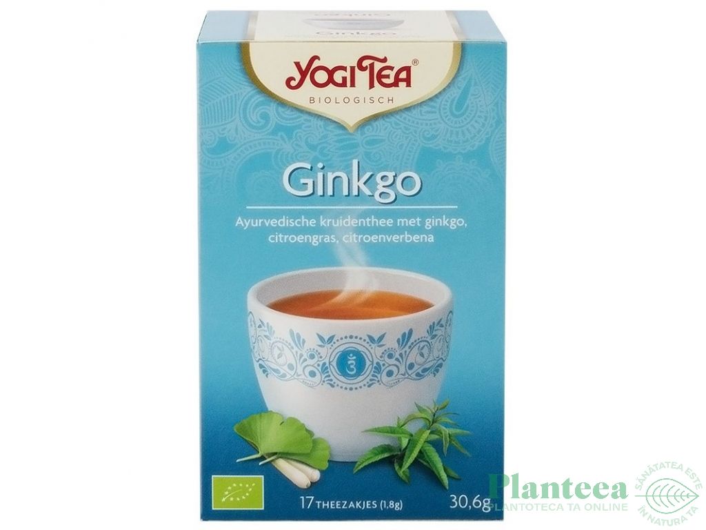 Ceai ginkgo eco 17dz - YOGI TEA