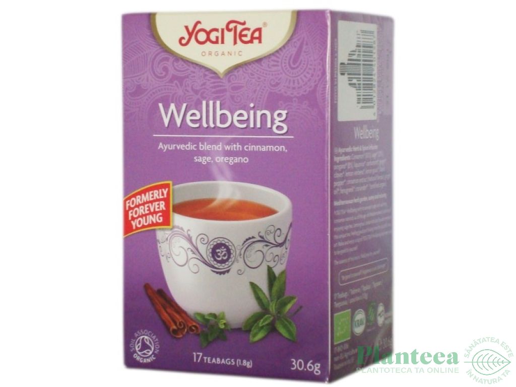 Ceai bunastare mereu tanar eco 17dz - YOGI TEA