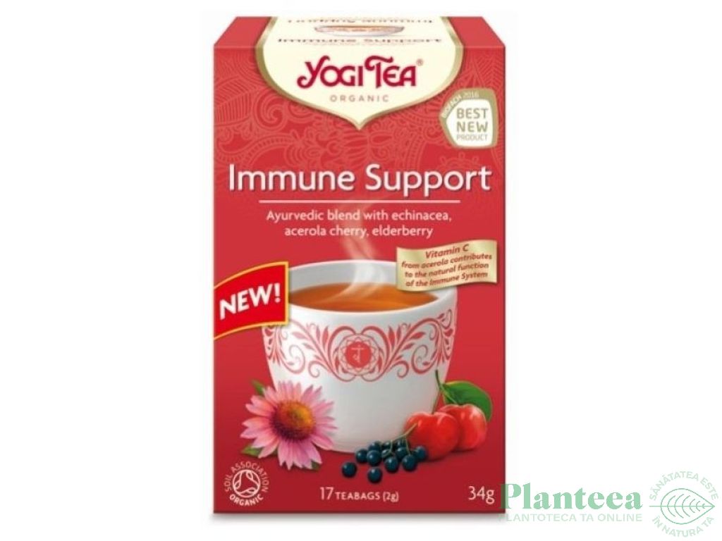 Ceai sprijin imunitar eco 17dz - YOGI TEA